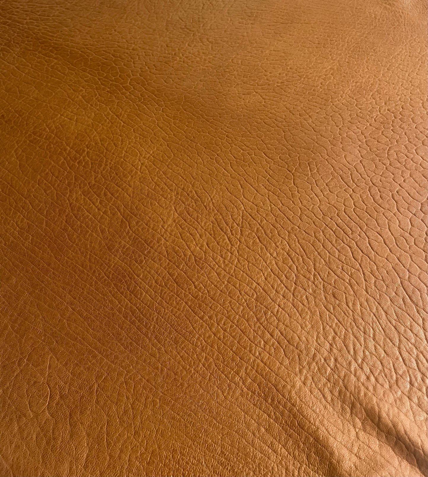 Cuir d'agneau - Bubble Marron Tabac