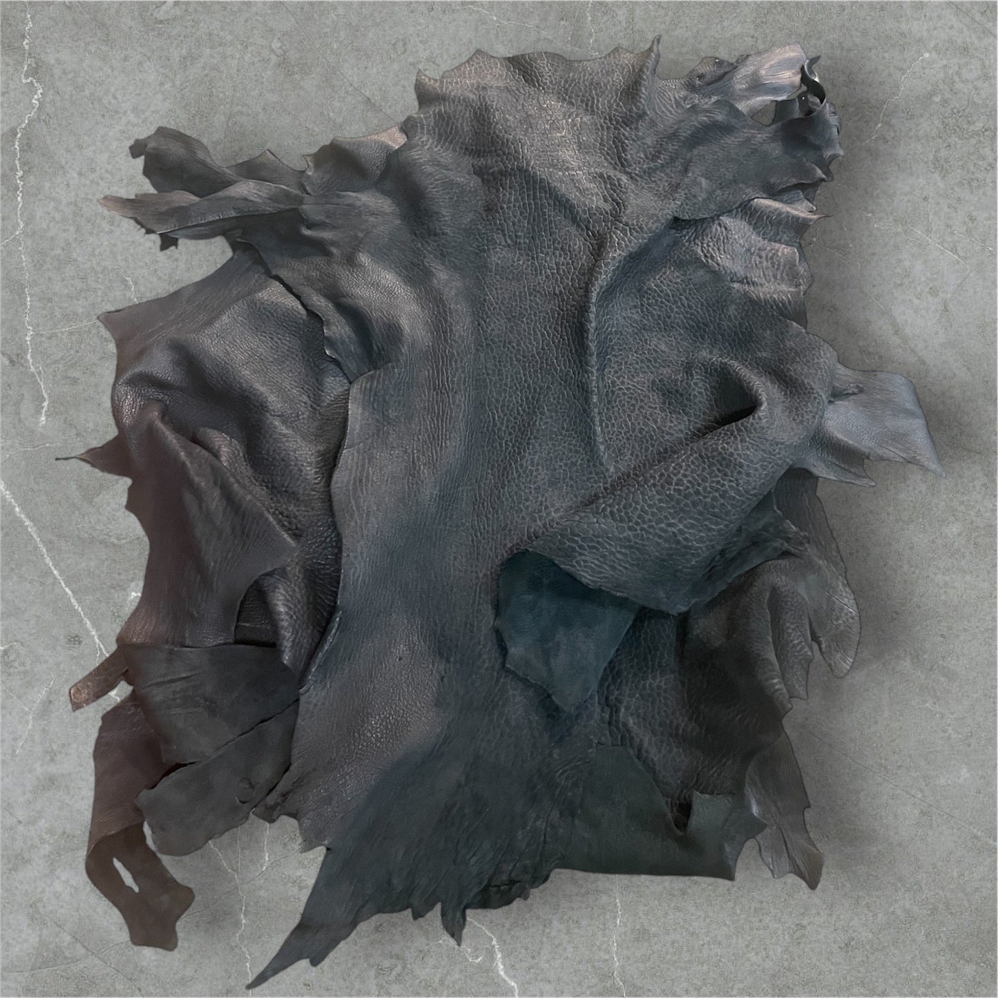 Lot de 1 kg de grandes chutes Cuir d'agneau végétal